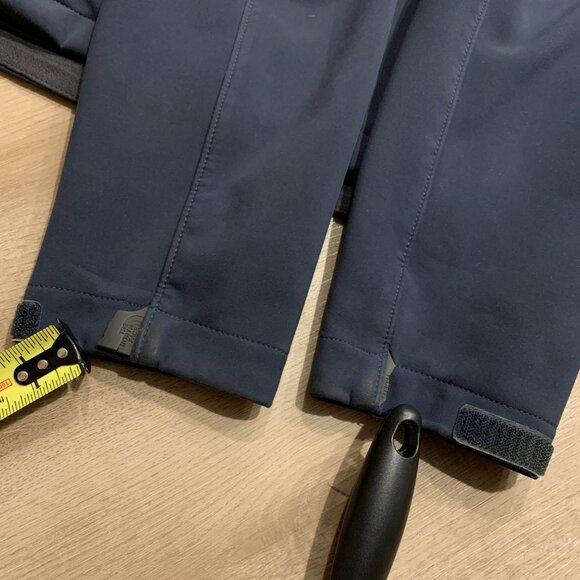 The North Face Apex Bionic Jacket Men's Large L Navy Blue Fleece Lined WindWall - Picture 5 of 8